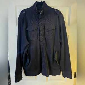 BANANA REPUBLIC Men's Black Sweater Jacket XL